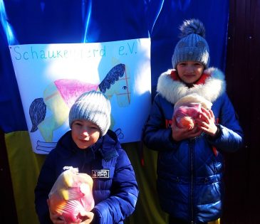 Aktion “Gesunde Überraschung für Kinder in Isjum”