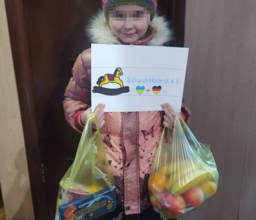 Neuigkeiten zu unserer Aktion “Gesunde Überraschung für Kinder in Isjum”