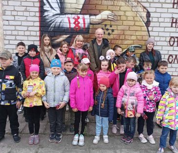 <strong>Treffen mit Kindern in Isjum</strong>