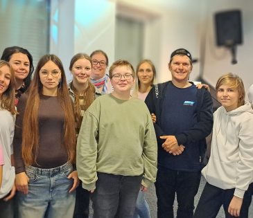 Geburtstagsfeier für die Kinder der Gemeinschaftsunterkunft Heidelsheim